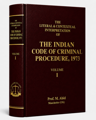 THE INDIAN CODE OF CRIMINAL PROCEDURE V1