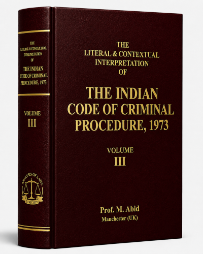THE INDIAN CODE OF CRIMINAL PROCEDURE V3