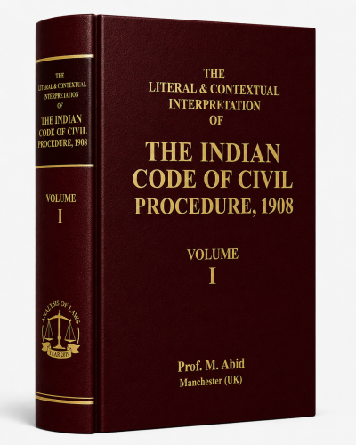 Indian Code of Civil Procedure V1
