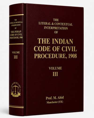 Indian Code of Civil Procedure V3