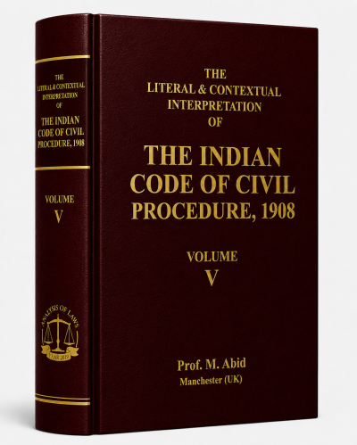 Indian Code of Civil Procedure V5