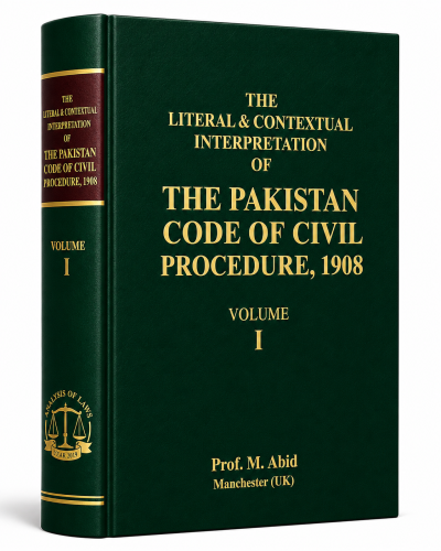 THE PAKISTAN CODE OF CIVIL PROCEDURE V1