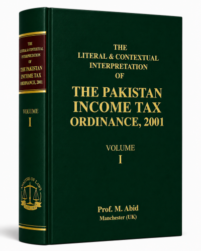 THE PAKISTAN INCOME TAX ORDINANCE V1