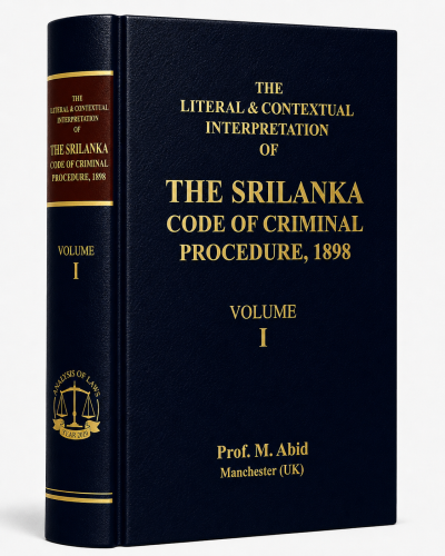 THE SRILANKA CODE OF CRIMINAL PROCEDURE V1