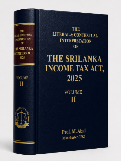 THE SRILANKA INCOME TAX ACT V2