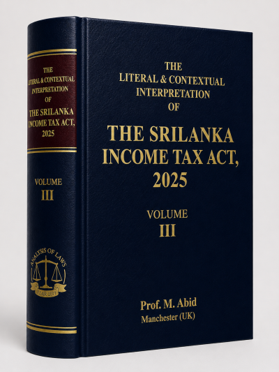 THE SRILANKA INCOME TAX ACT V3