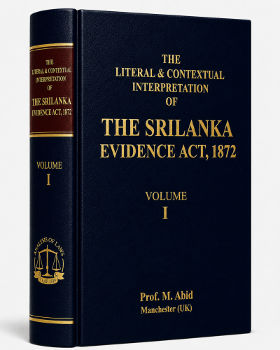 THE SRILANKA EVIDENCE ACT V1